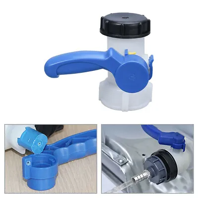 IBC Water Stillage Tank Replacement Tap Outlet 62mm Control Valve Container Tap • £13.50