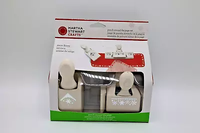 NEW! Martha Stewart Craft Punch Holiday Snow Flurry Snowflakes Deep Edge Punch • $14.95
