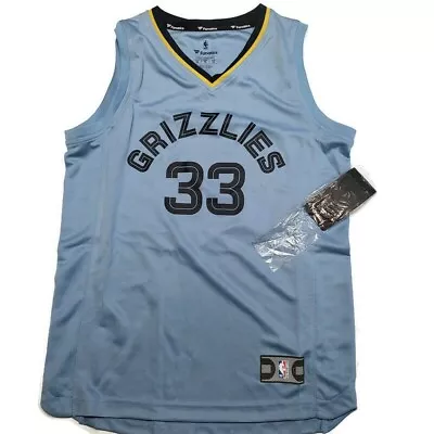 Fanatics Marc Gasol Memphis Grizzlies Boys Jersey Youth Size Medium Blue • $49.77