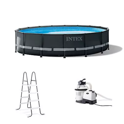 $813.82 • Buy Intex 16ft X 48in Ultra XTR Frame Above Ground Pool Set W/ Pump (Open Box)