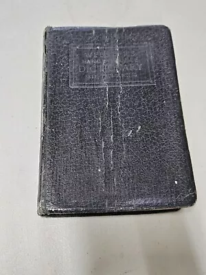 Vintage 1924 Websters Handy Service Dictionary HC Excellent Condition • $10