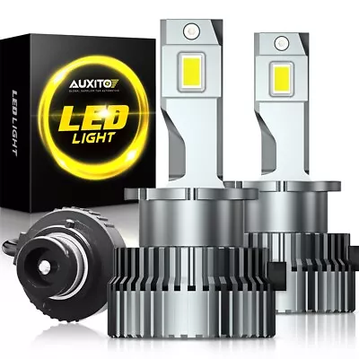 AUXITO D2S D2R LED Bulb Headlight High Low Beam Conversion Kit 6000K Super White • $53.19