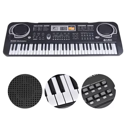 Kids 61-Key Digital Piano Keyboard Electronic Musical Instrument With Mic T6H2 • $24.41