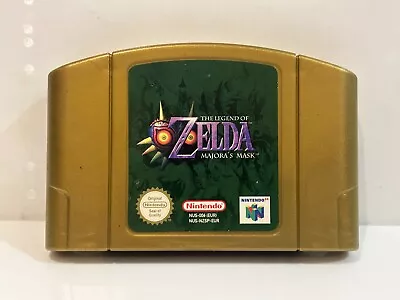 The Legend Of Zelda Majoras Mask For Nintendo 64 N64 Game Cart - • £44