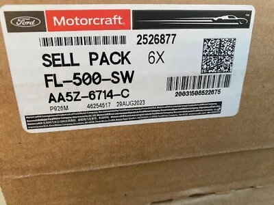 (6 PACK) Genuine Motorcraft Professional Engine Oil Filter FL-500S AA5Z-6714-A • $48.96