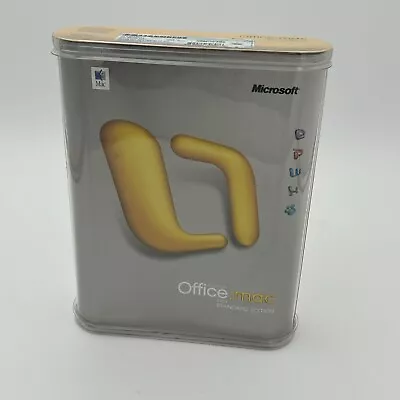 Microsoft Office: Mac 2004 Upgrade Mac OS X Part No. X10-26368 Sealed New • $19.95