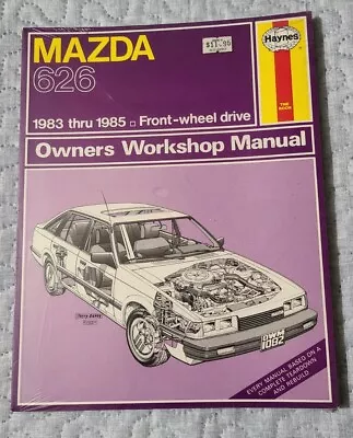 HAYNES 61041 MAZDA 626 & MX-6 1983-85 Repair Manual UPC: 038345010828 • $9.99