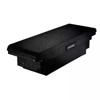 Husky Crossbed Truck Tool Box 61.86  Mid-Size Low Profile Aluminum Matte Black • $443.50