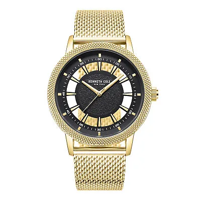 Kenneth Cole New York Men's 44mm Quartz Watch KCWGG7002002 • $34.99