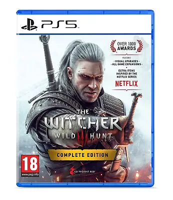 The Witcher 3: Wild Hunt Complete Edition (PS5) (Sony Playstation 5) • $39.27