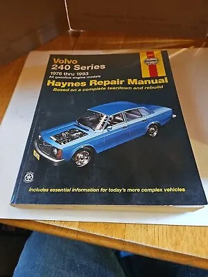 Volvo 240 Series 1976-1993 Haynes Repair Manual 97020 • $20