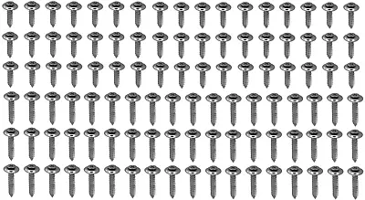 80 Interior/exterior Chrome Screws! For Classic Cars Trucks Convertible Etc • $19.95