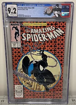 Amazing Spider-man #300 Todd Mcfarlane Cgc 9.2 Nm- 1st App Venom Key Wp + Label! • $725