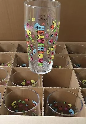 £5 • Buy Beavertown Neck Oil IPA Pint Glasses Skull And Bones Design , Brand New