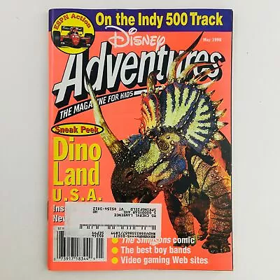 Disney Adventures Magazine May 1998 Dino Land U.S.A. & The Indy 500 Track VG • $13.95