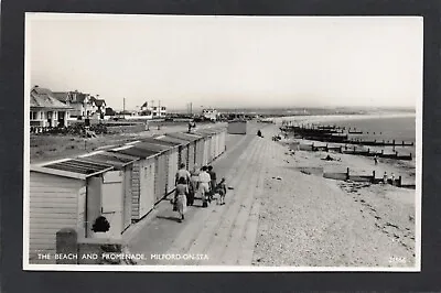 Postcard Milford On Sea Nr Lymington New Forest Hampshire Beach Huts RP • £6.99
