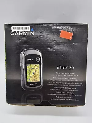 Garmin ETrex 30 Handheld GPS  NEAR MINT   W/ Box Manual Batteries Bundle  • $159.95