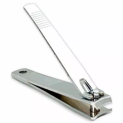 LARGE METAL TOENAIL CLIPPERS Stainless Steel Child Adult Trimmers Snippers • £4.21