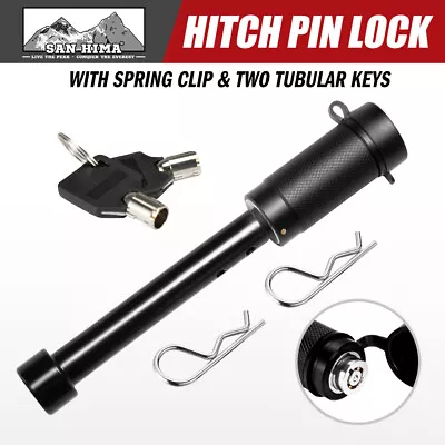 $21.95 • Buy Hitch Pin Lock S Type Tow Bar Ball Trailer Parts Anti Theft Caravan  4WD 4X4