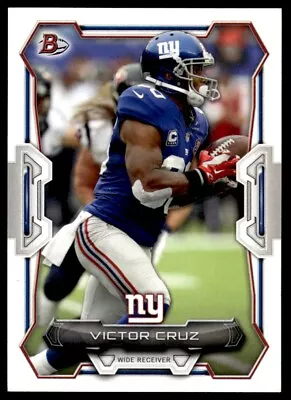 2015 Bowman Rookies Victor Cruz New York Giants #76 • $0.99