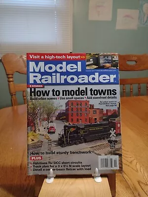 Model Railroader Magazine: October  2011 (RRR14).  • $1.75