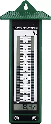 Digital Greenhouse Thermometer - Max Min (Thermometer) To Measure Maximum And • £10.79