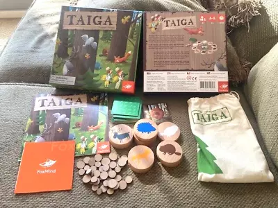 Taiga Memory And Deduction Game-excellent Condition-wooden Pieces-animal Fun • $14.99