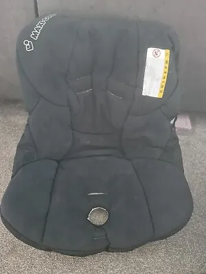 Genuine Maxi Cosi CabrioFix Spare / Replacement Car Seat Cover In Black  • £5