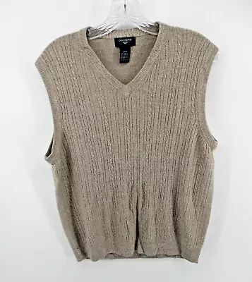 Dockers Medium Sleeveless V Neck Sweater Vest 100% Acrylic • $8.99