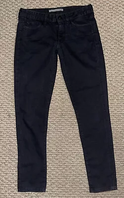 Vince Womens Black Mid Rise Skinny Stretch Ankle Jeans Size 26 FREE SHIP • $16.50