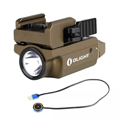 Olight PL-MINI 2 Valkyrie 600 Lumen Rechargeable Compact Flashlight (Desert Tan) • $89.95