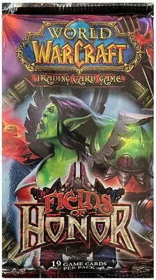 * Fields Of Honor Booster Pack * New Sealed English WOW El Pollo Loot? • $119.44