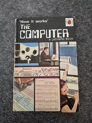 Ladybird THE COMPUTER 'How It Works' 1971 Ed Series 654 • £2.99