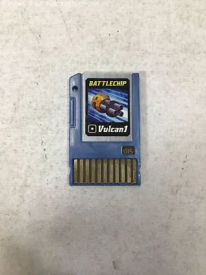 UNTESTED Vulcan1 015 Battle Chip For Mega Man P.E.T. • $10.44