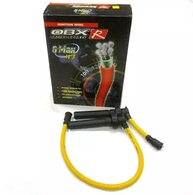 OBX Yellow Spark Plug Wires For 1999+ Mazda Miata 1.8L  • $12.20