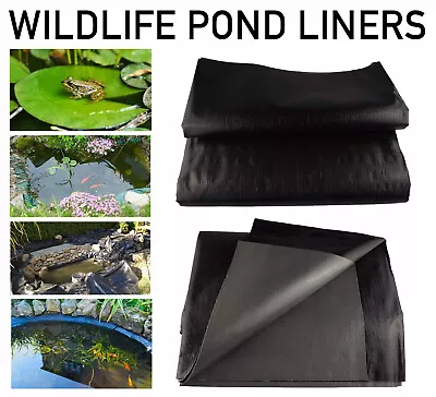 £9.99 • Buy Pond Liner, Garden Wildlife/ Fish Ponds, All Sizes, UV Stabilised,Free Warranty 