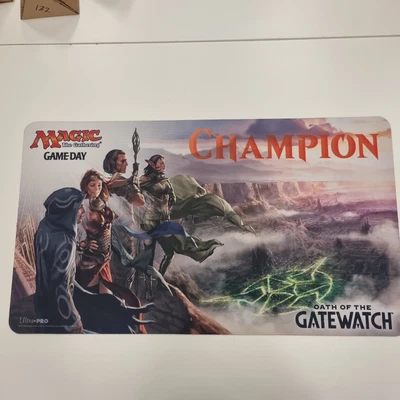 £13.50 • Buy MTG Playmat Oath Of The Gatewatch Game Day Champion (134)