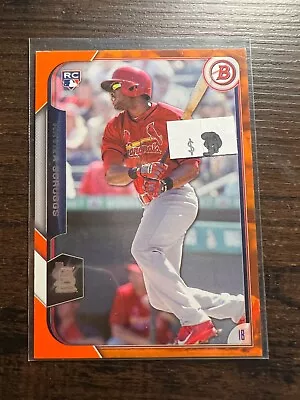 A90100 - 2015 Bowman Orange #145 Xavier Scruggs/25 • $10