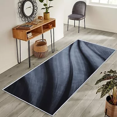 £11.99 • Buy Modern Small Large Area Rugs Grey Home Hall Living Room Carpet Runner Floor Mats