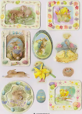 SpringRABBITS - Hallmark MARJOLEIN BASTIN Layer Stickers -NEW Pkg Of 2 Sheets • $15.88