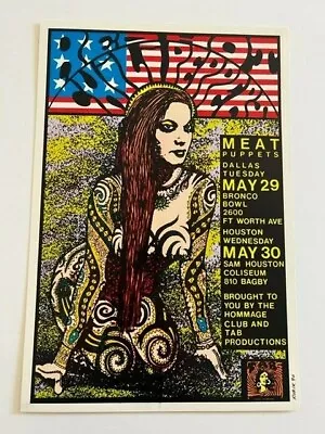 $200 • Buy Kozik Signed Red Hot Chili Peppers Original Concert Poster