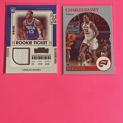 🔥🚨Charles Bassey Rookie Ticket Patch Rookie Card Philadelphia 76ers 🔥🚨 • $7.99