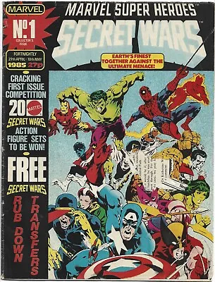 Marvel Super Heroes Secret Wars #1 - Reprints Secret Wars #1 1985 • £12