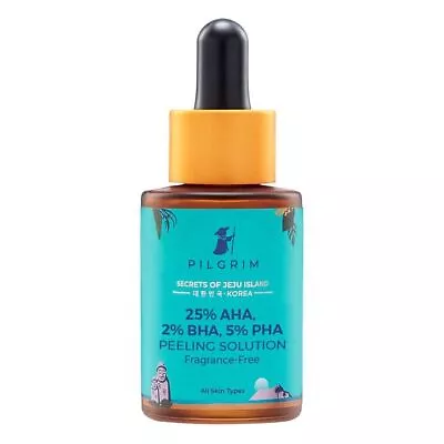 Pilgrim 25% AHA + 2% BHA + 5% PHA Peeling Solution For Face | 10-Minute Facial • $37.04