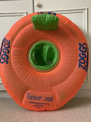 ZOGGS Trainer Seat Stage 1 Baby Swimming From 3-12m Up To 11kg - Mint Condition • £15