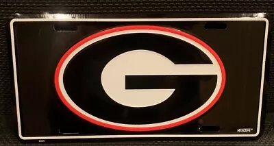 Georgia Bulldogs CAR TAG  LICENSE PLATE METAL SIGN TRUCK GO Dawgs • $5.99