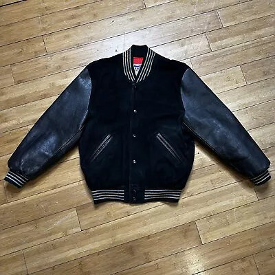 Kadoya Vintage Suede/leather Bomber Jacket (size M) • $225