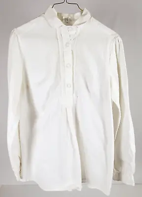 Gossi White Dress Shirt Men's Size Medium Civil War Re-Enacting Salzburg Germany • $35