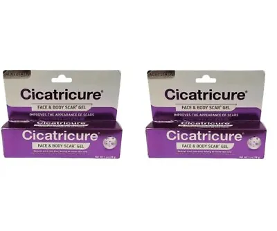 Cicatricure Face And Body Scar Gel 1.0 Oz 28g Lot Of 2 Pieces • $21.95