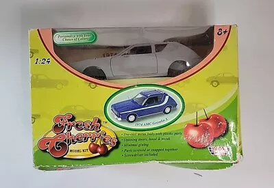 MOTOR MAX Fresh Cherries 74 AMC GREMLIN 1:24 SCALE DIE-CAST Metal Model Car Kit • $34.99